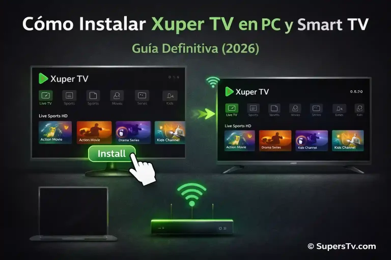 Cómo Instalar Xuper TV en PC y Smart TV